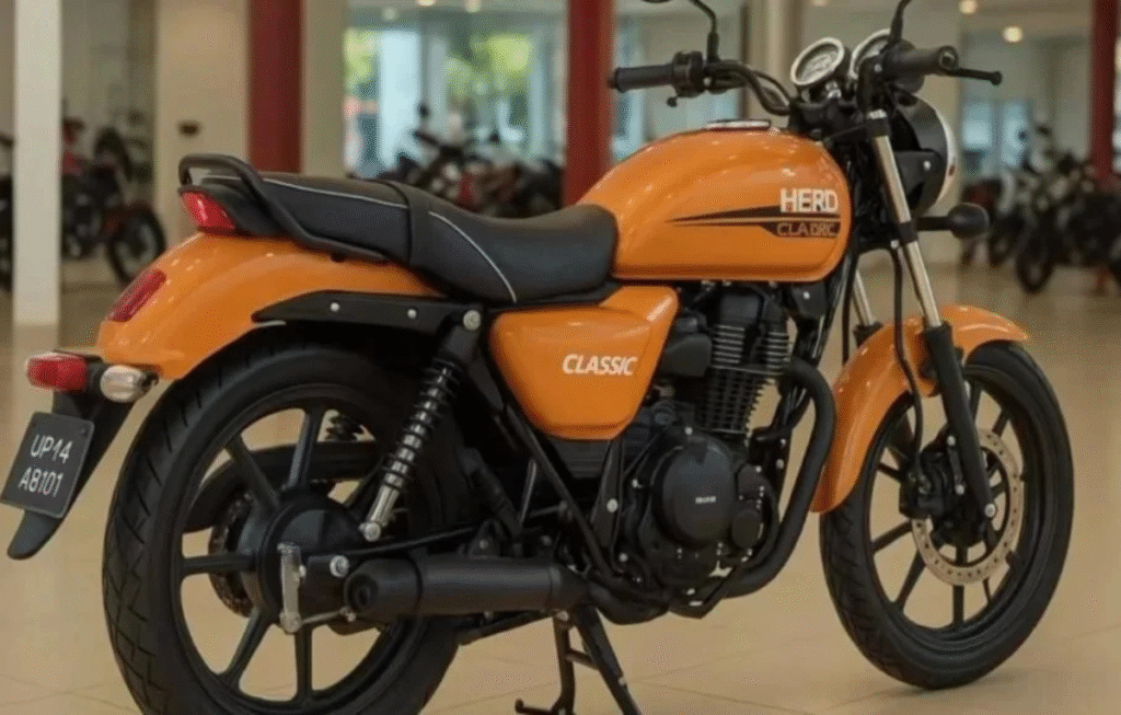 New Hero Splendor Plus Classic 125 Launches with Retro Styling and Modern Performance Price Revealed