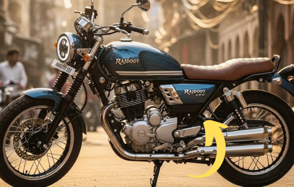Rajdoot 2025 Model Bike Launched with Classic Look and 350cc Engine