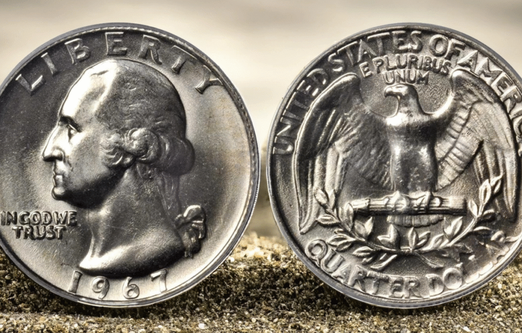 2 Valuable 1967 Quarters You Should Look For – Error Coins & No Mint Mark Worth Big Money