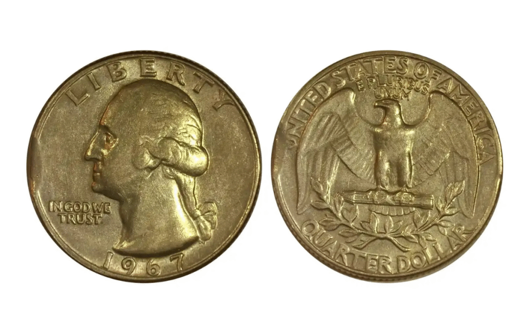 2 Valuable 1967 Quarters You Should Look For – Error Coins & No Mint Mark Worth Big Money