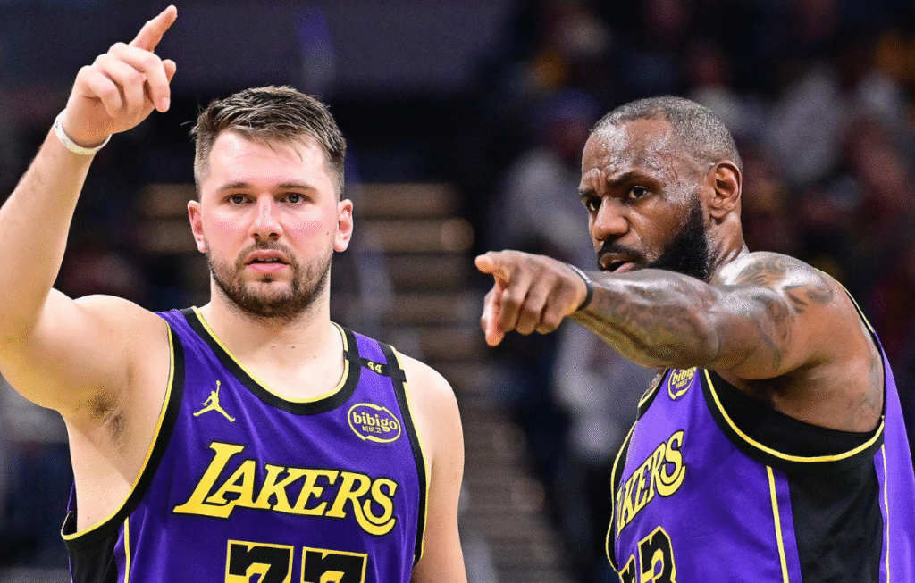 LeBron James Adapting His Game to Complement Luka Doncic’s Style
