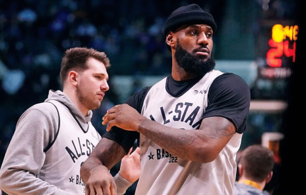 LeBron James Adapting His Game to Complement Luka Doncic’s Style