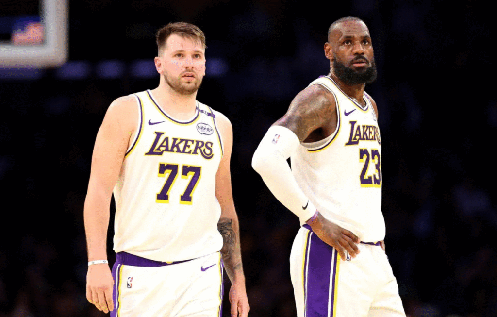 LeBron James Adapting His Game to Complement Luka Doncic’s Style