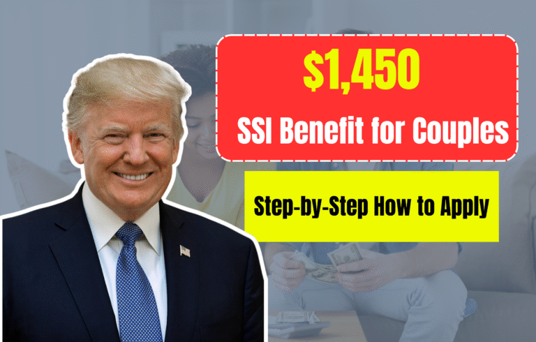$1,450 SSI Benefit for Couples – Step-by-Step How to Apply