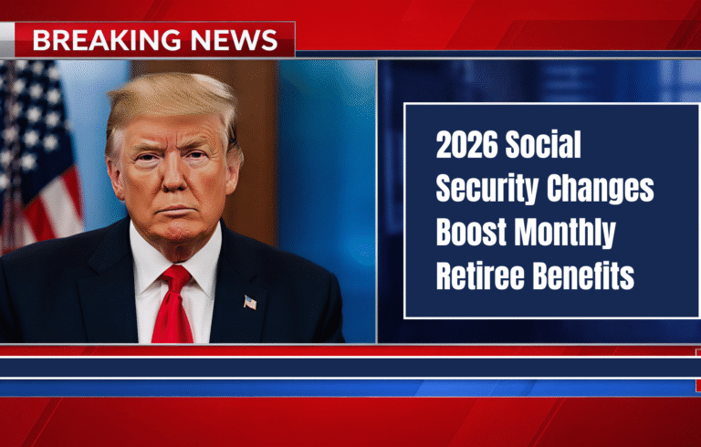 2026 Social Security Changes Boost Monthly Retiree Benefits