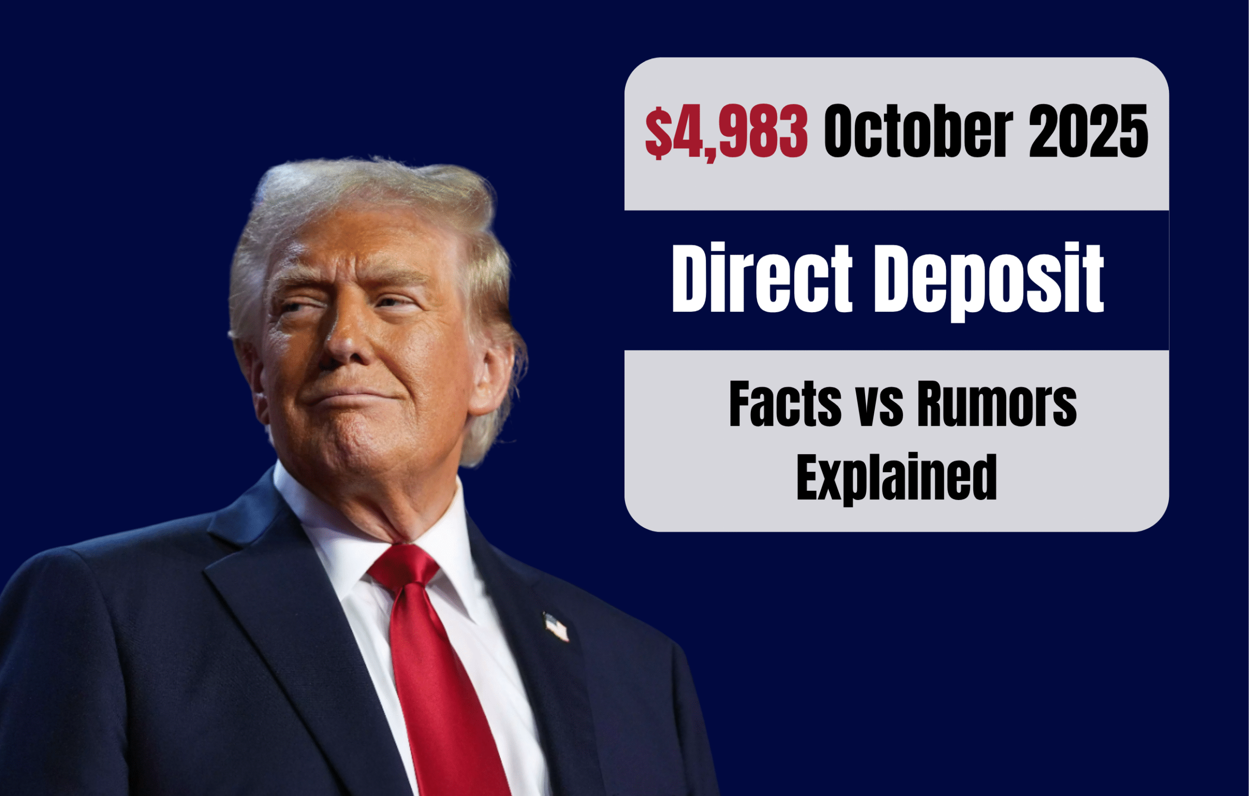 $4,983 October 2025 Direct Deposit – Facts vs Rumors Explained