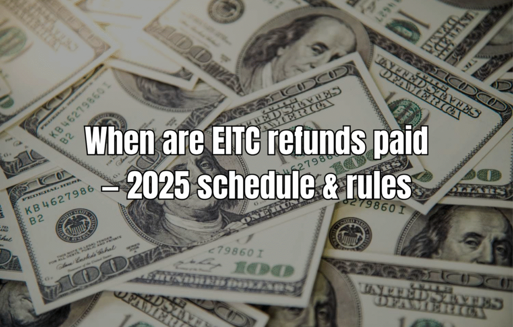 $632 IRS EITC Payment 2025 – Complete Guide to Refund Dates & Eligibility