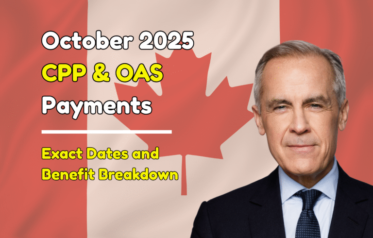October 2025 CPP & OAS Payments – Exact Dates and Benefit Breakdown
