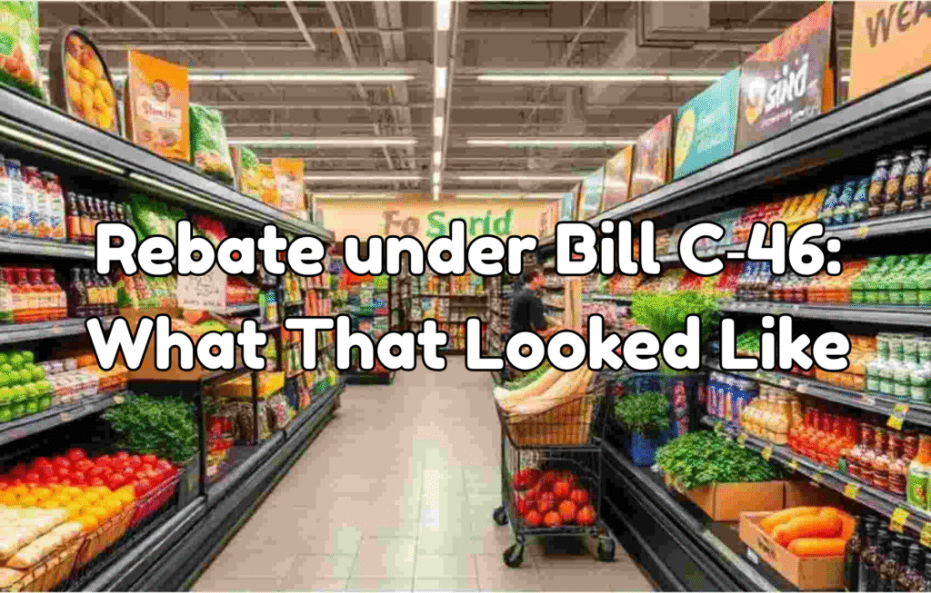 October 2025 Grocery Rebate in Canada – Who Gets It and How Much?