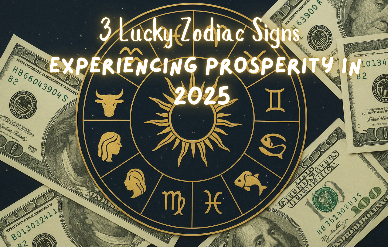 3 Lucky Zodiac Signs Experiencing Prosperity in 2025