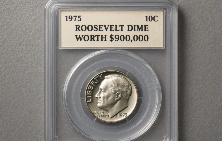 This 1975 Roosevelt Dime Is Worth $900,000 – A Collector’s Treasure