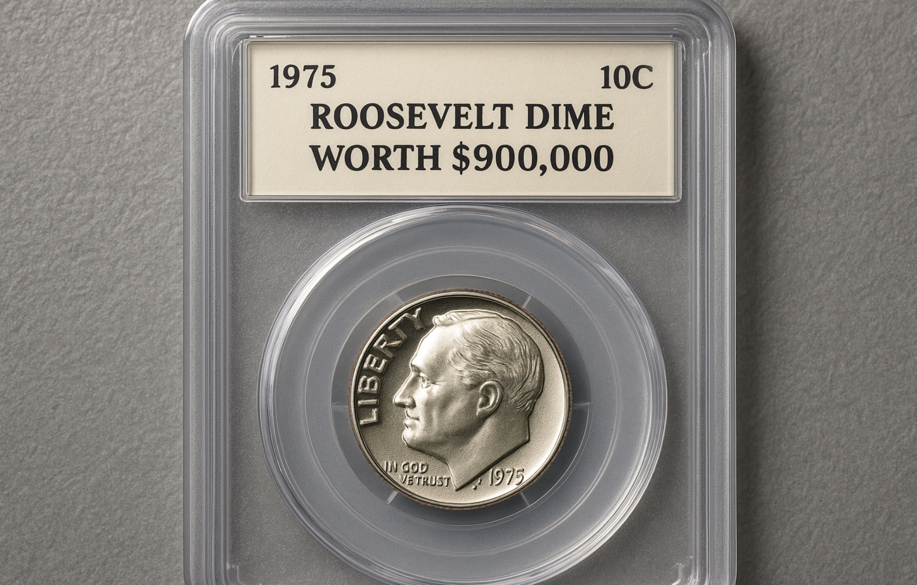 This 1975 Roosevelt Dime Is Worth $900,000 – A Collector’s Treasure