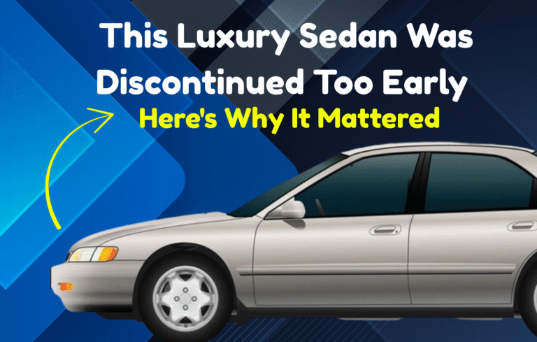 This Luxury Sedan Was Discontinued Too Early – Here's Why It Mattered
