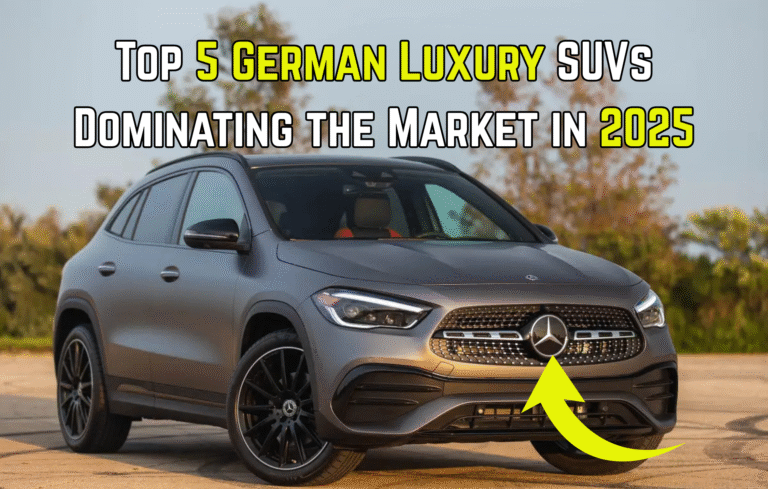 Top 5 German Luxury SUVs Dominating the Market in 2025