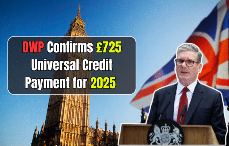 DWP Confirms £725 Universal Credit Payment for 2025 – Full Guide to Eligibility and Timing