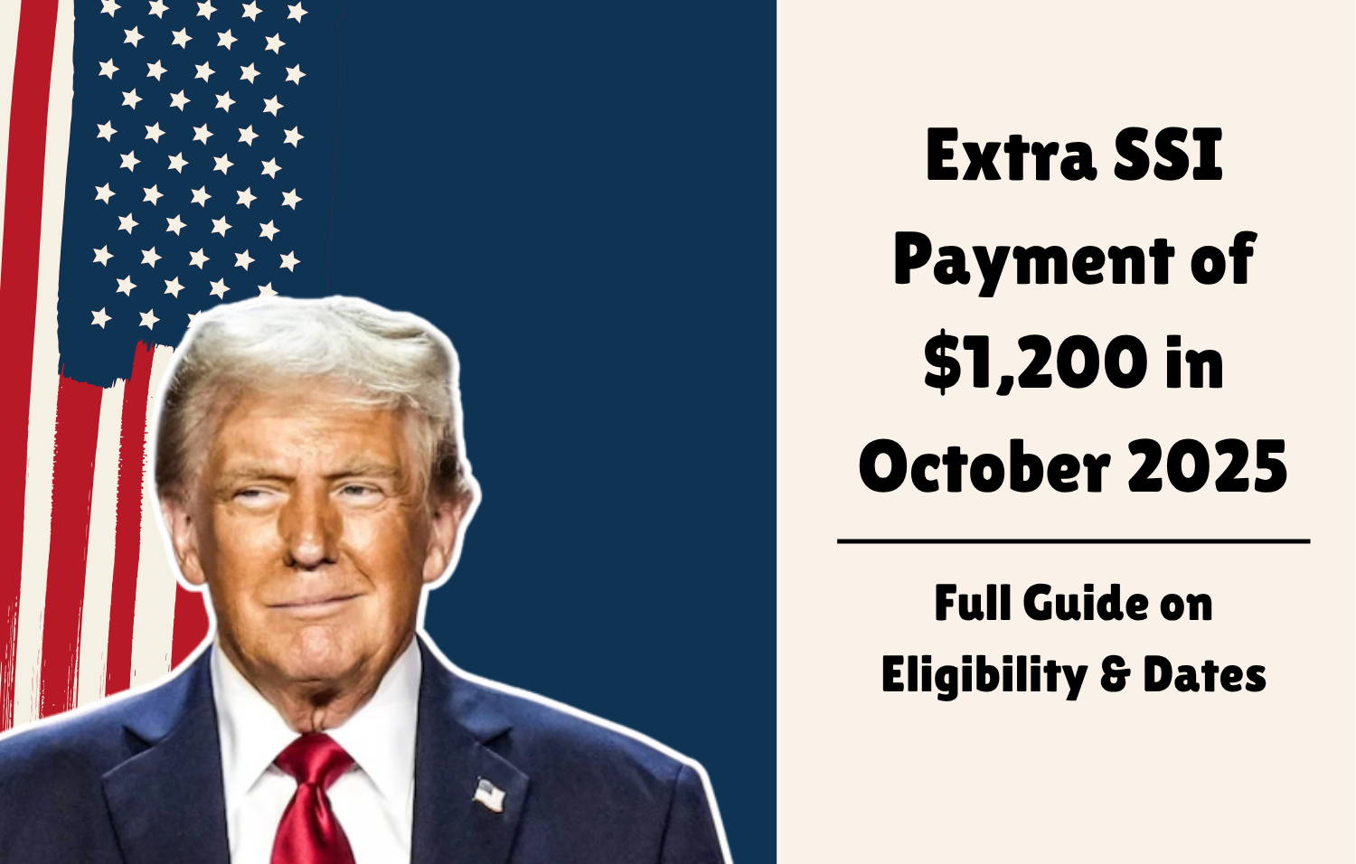 Extra SSI Payment of $1,200 in October 2025: Full Guide on Eligibility & Dates