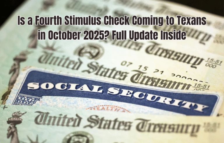 Is a Fourth Stimulus Check Coming to Texans in October 2025? Full Update Inside