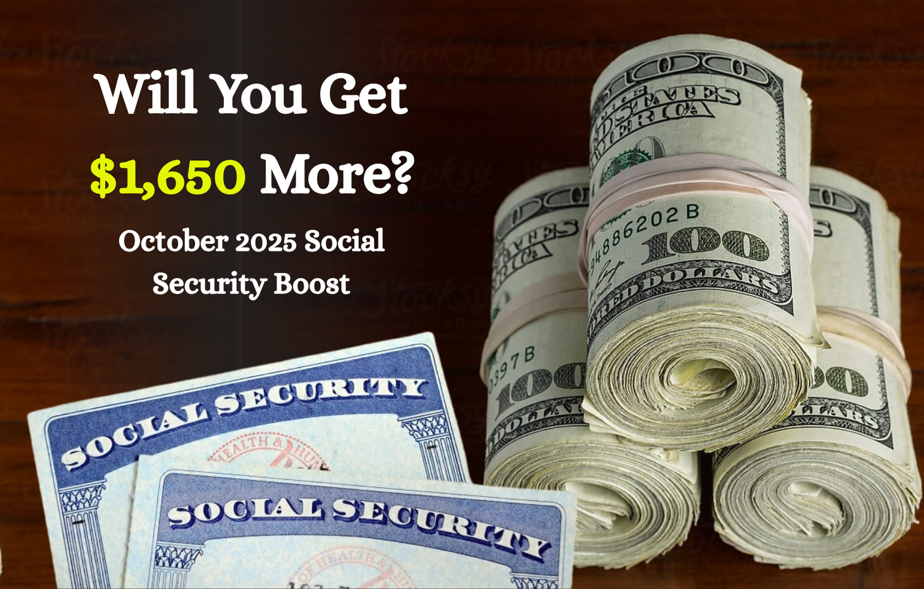 October 2025 Social Security Boost: Will You Get $1,650 More?
