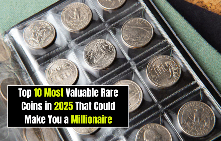 Top 10 Most Valuable Rare Coins in 2025 That Could Make You a Millionaire